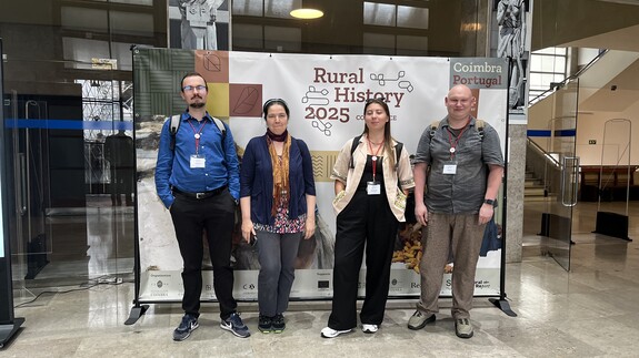 Doktoranci Szkoły Doktorskiej na międzynarodowej konferencji "Rural History 2025" na Uniwersytecie w Coimbrii (Portugalia)
