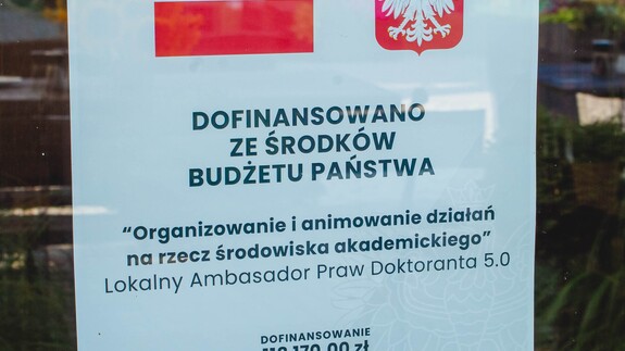 Lokalny Ambasador Praw Doktoranta 5.0