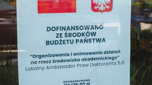 Lokalny Ambasador Praw Doktoranta 5.0