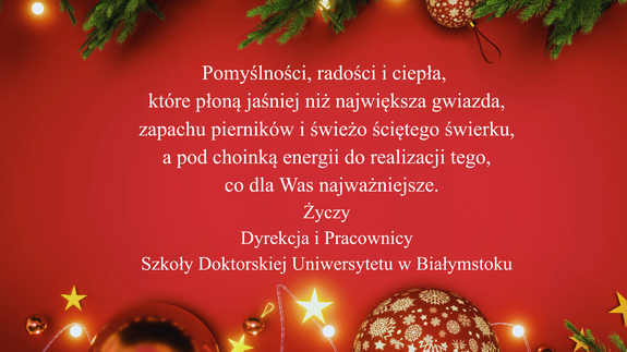 Pomyślności, radości i ciepła ...