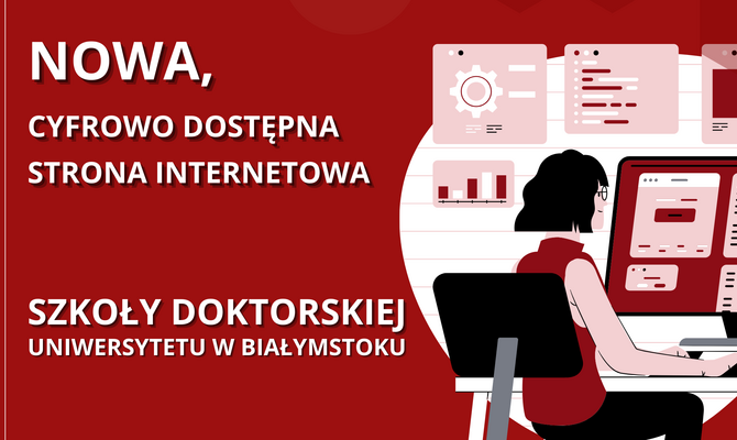 Nowa strona internetowa Szkoły Doktorskiej Uniwersytetu w Białymstoku