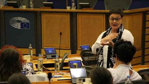 Doktorantka mgr Ewa Polanis uczestniczyła w Zgromadzeniu Generalnym LLLP w Parlamencie Europejskim