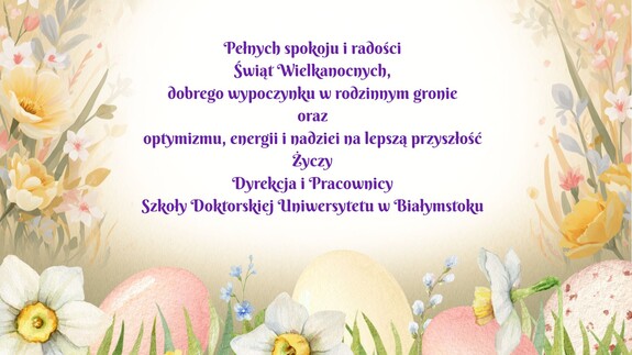 Życzenia Wielkanocne