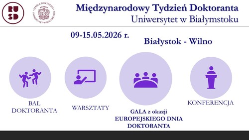 Międzynarodowy Tydzień Doktoranta _ program obchodów