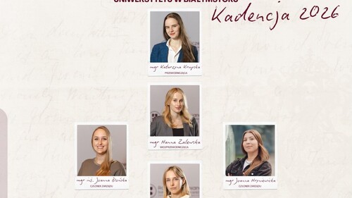 Nowy skład Rady Uczelnianej Samorządu Doktorantów